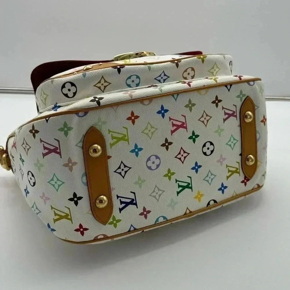LOUIS VUITTON RITA WHITE MULTI COLOR MONOGRAM Murakami w/ 🆓 ENTRUPY - Picture 14 of 17